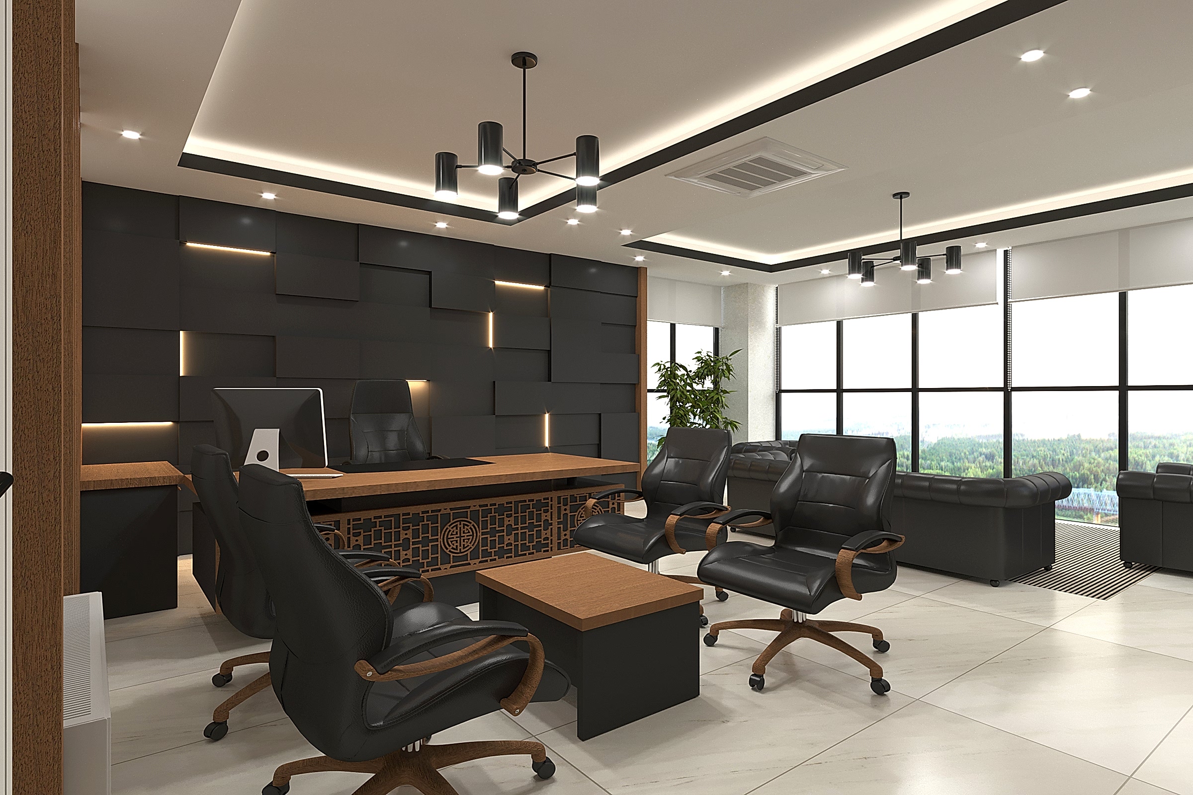 akıllı ev çözümleri mavi detay